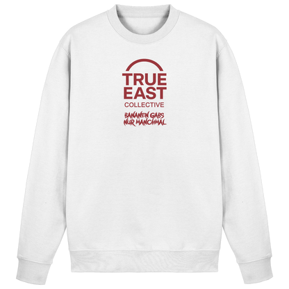 Bananen gab’s – nur manchmal & True East Logo - Erinnerung trifft Streetwear - Basic Sweatshirt