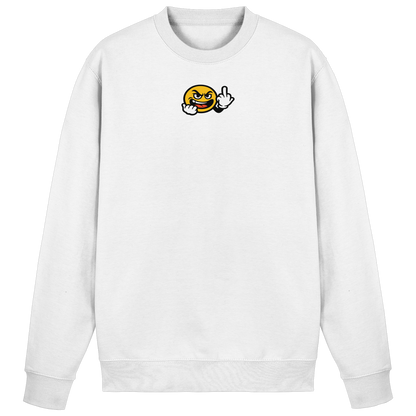 Smiley mit Mittelfinger – Gute Laune. Schlechte Laune. Klar geregelt - Basic Sweatshirt