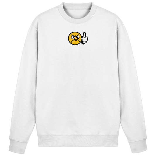 Smiley mit Mittelfinger – Dein stilles „Nope“ mit Gesicht - Basic Sweatshirt