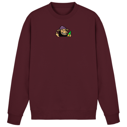 Schaf mit Mittelfinger im Partymodus – Dancefloor? Nur wenn’s brennt - Basic Sweatshirt