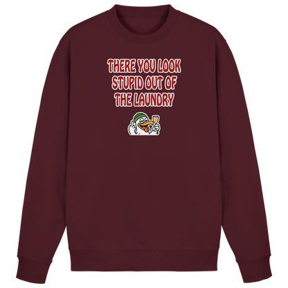 There you look stupid out of the laundry - Basic Sweatshirt