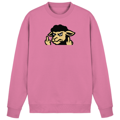Schwarzes Schaf mit Mittelfinger – Für alle, die nicht dazugehören wollen - Basic Sweatshirt