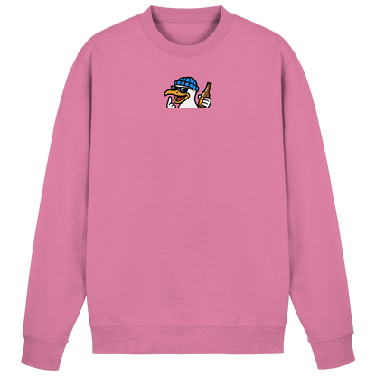 Möwe mit Mittelfinger – Dein nachtaktives Party-Orakel - Basic Sweatshirt