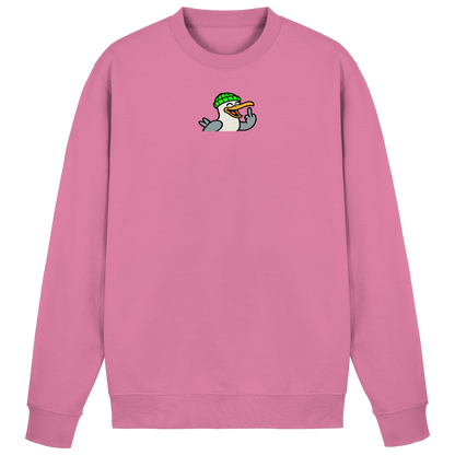 Möwe mit Mittelfinger – Wenn Höflichkeit keine Option mehr ist - Basic Sweatshirt