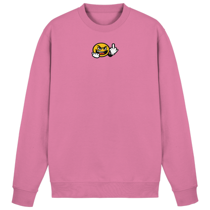 Smiley mit Mittelfinger – Gute Laune. Schlechte Laune. Klar geregelt - Basic Sweatshirt