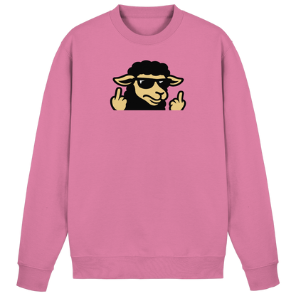 Schwarzes Schaf mit Mittelfinger – Schluss mit Nettigkeit - Basic Sweatshirt