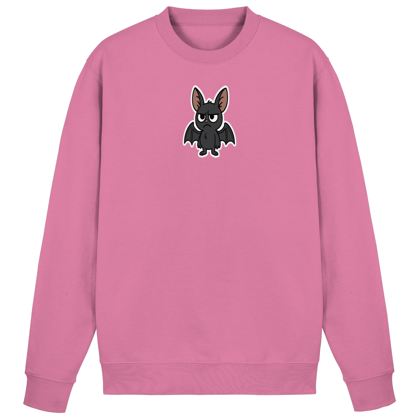 Fledermaus mit Augenrollen – Sozial, aber selektiv - Basic Sweatshirt