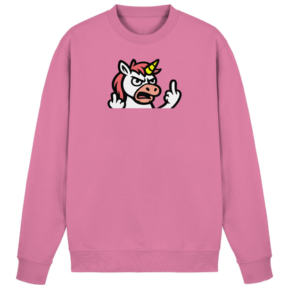Einhorn mit Mittelfinger – Wenn die Zuckerwatte abgelaufen ist - Basic Sweatshirt
