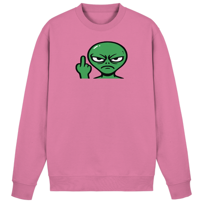 Alien mit Mittelfinger – Erdleben ist kein Ponyhof - Basic Sweatshirt