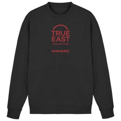 Erlebnisorientiert & True East Logo – Mehr als nur 90 Minuten - Basic Sweatshirt