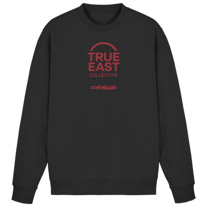 Zonenglanz & True East Logo – Wenn Beton zu funkeln beginnt - Basic Sweatshirt