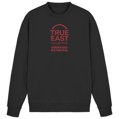 Bananen gab’s – nur manchmal & True East Logo - Erinnerung trifft Streetwear - Basic Sweatshirt