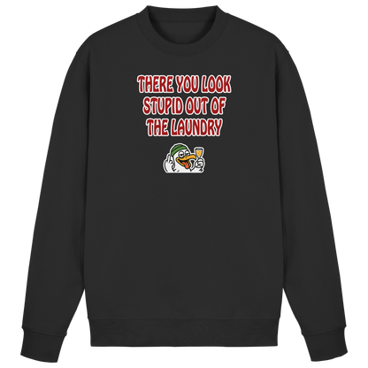 There you look stupid out of the laundry - Basic Sweatshirt