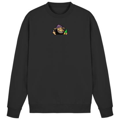 Schaf mit Mittelfinger im Partymodus – Dancefloor? Nur wenn’s brennt - Basic Sweatshirt