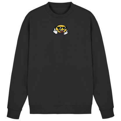 Smiley mit Mittelfinger – Der freundlichste Mittelfinger der Welt - Basic Sweatshirt
