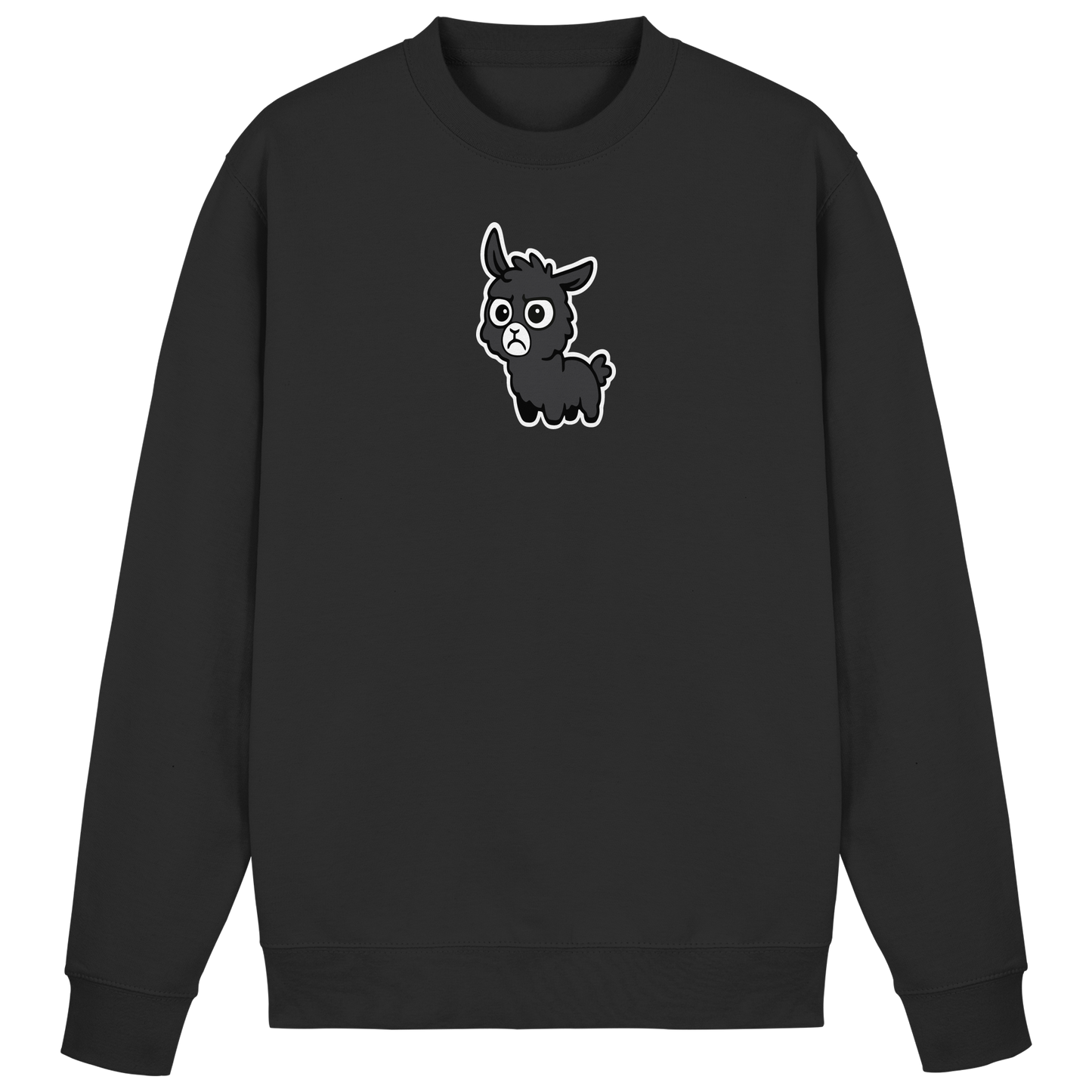 Alpaka im Büro-Modus — Skepsis trifft Business-Casual - Basic Sweatshirt