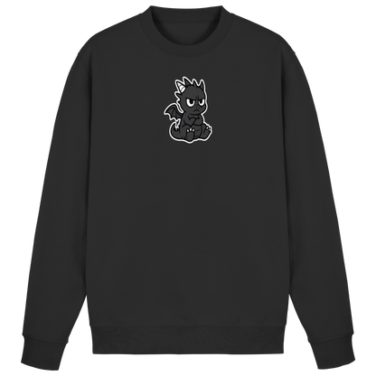 Babydrache mit Stirnrunzeln – Klein, flauschig, nicht begeistert - Basic Sweatshirt
