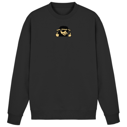 Schwarzes Schaf mit Mittelfinger – Schluss mit Nettigkeit - Basic Sweatshirt