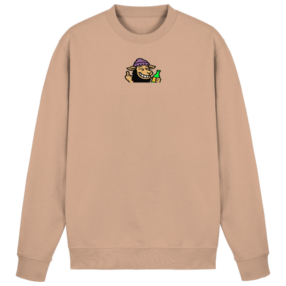 Schaf mit Mittelfinger im Partymodus – Dancefloor? Nur wenn’s brennt - Basic Sweatshirt