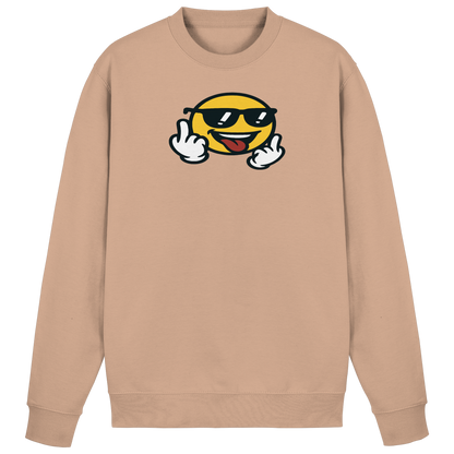 Smiley mit Mittelfinger – Der freundlichste Mittelfinger der Welt - Basic Sweatshirt