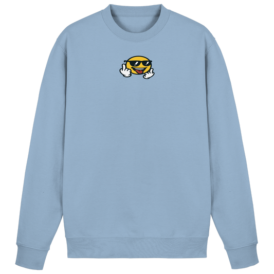 Smiley mit Mittelfinger – Der freundlichste Mittelfinger der Welt - Basic Sweatshirt