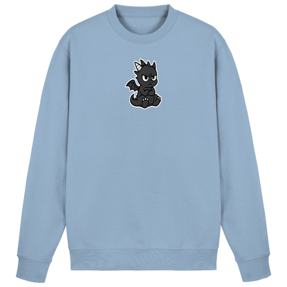 Babydrache mit Stirnrunzeln – Klein, flauschig, nicht begeistert - Basic Sweatshirt