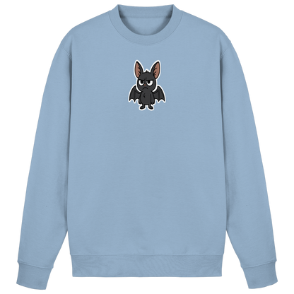 Fledermaus mit Augenrollen – Sozial, aber selektiv - Basic Sweatshirt