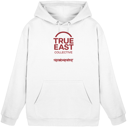 Erlebnisorientiert & True East Logo – Mehr als nur 90 Minuten - Basic Unisex Hoodie