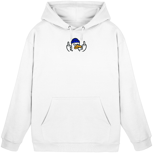 Möwe mit Mittelfinger – Kein Bock, keine Diskussionen - Basic Unisex Hoodie