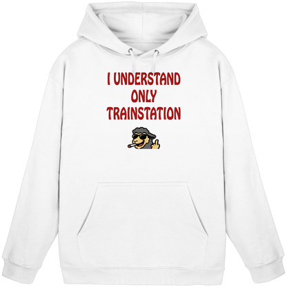 I understand only trainstation - Basic Unisex Hoodie