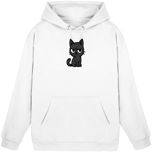 Schwarze Katze im Schatten – Personal wird beobachtet - Basic Unisex Hoodie