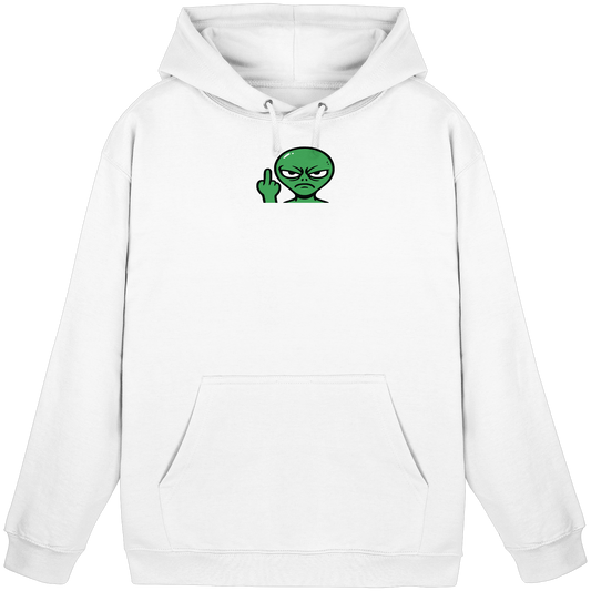 Alien mit Mittelfinger – Erdleben ist kein Ponyhof - Basic Unisex Hoodie