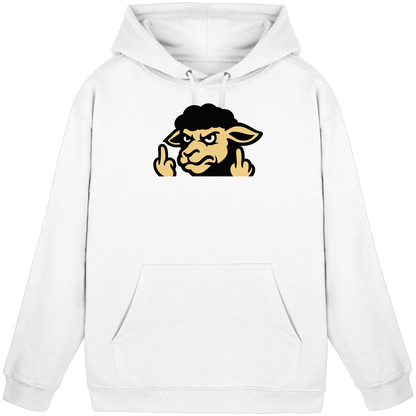 Schwarzes Schaf mit Mittelfinger – Für alle, die nicht dazugehören wollen - Basic Unisex Hoodie