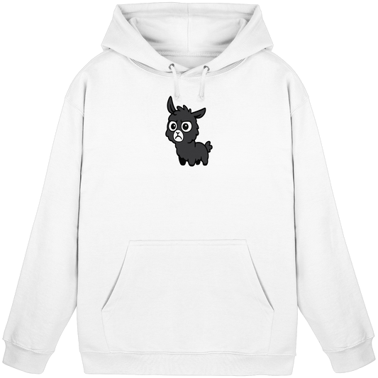 Alpaka im Büro-Modus — Skepsis trifft Business-Casual - Basic Unisex Hoodie
