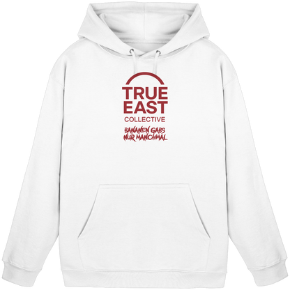 Bananen gab’s – nur manchmal & True East Logo - Erinnerung trifft Streetwear - Basic Unisex Hoodie