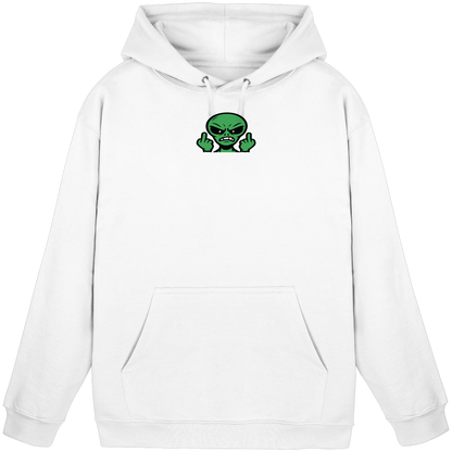 Alien mit Mittelfinger – Kontakt abgebrochen - Basic Unisex Hoodie