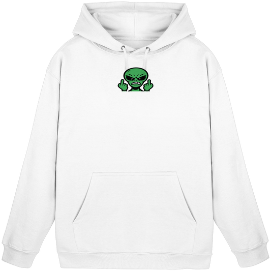 Alien mit Mittelfinger – Kontakt abgebrochen - Basic Unisex Hoodie