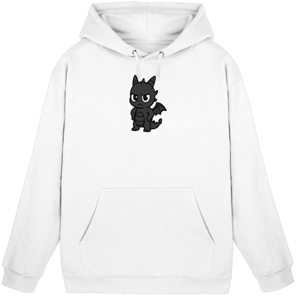 Babydrache mit schiefem Blick – Mini, aber meinungsstark - Basic Unisex Hoodie
