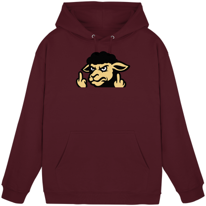 Schwarzes Schaf mit Mittelfinger – Für alle, die nicht dazugehören wollen - Basic Unisex Hoodie