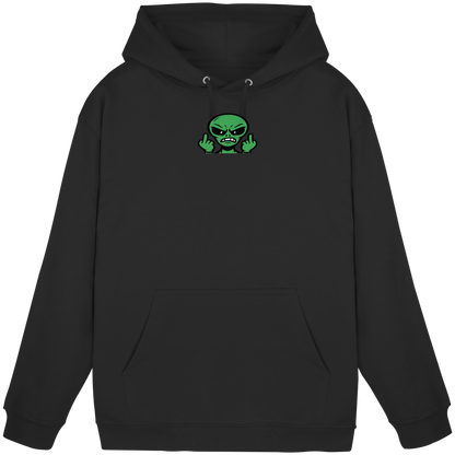 Alien mit Mittelfinger – Kontakt abgebrochen - Basic Unisex Hoodie