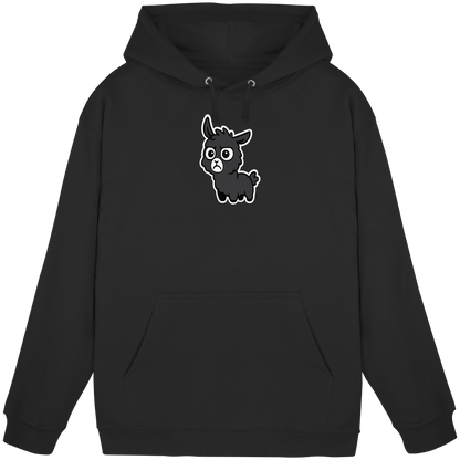 Alpaka im Büro-Modus — Skepsis trifft Business-Casual - Basic Unisex Hoodie