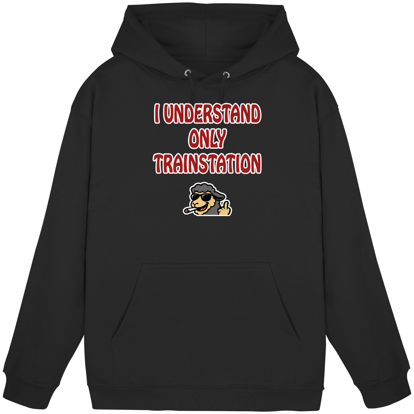 I understand only trainstation - Basic Unisex Hoodie