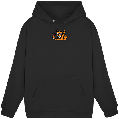Lama mit Mittelfinger – Partymodus mit Attitüde - Basic Unisex Hoodie