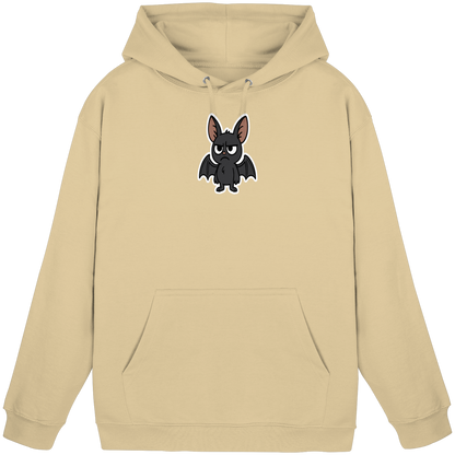 Fledermaus mit Augenrollen – Sozial, aber selektiv - Basic Unisex Hoodie