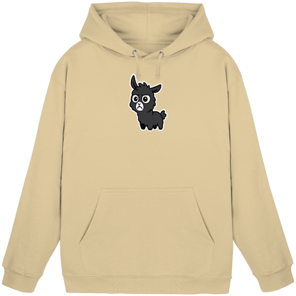 Alpaka im Büro-Modus — Skepsis trifft Business-Casual - Basic Unisex Hoodie