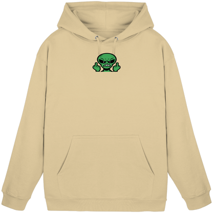 Alien mit Mittelfinger – Kontakt abgebrochen - Basic Unisex Hoodie