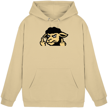 Schwarzes Schaf mit Mittelfinger – Für alle, die nicht dazugehören wollen - Basic Unisex Hoodie