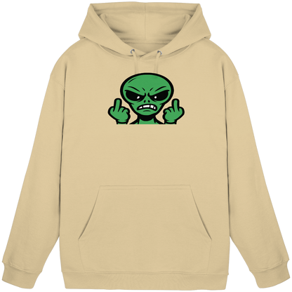 Alien mit Mittelfinger – Kontakt abgebrochen - Basic Unisex Hoodie