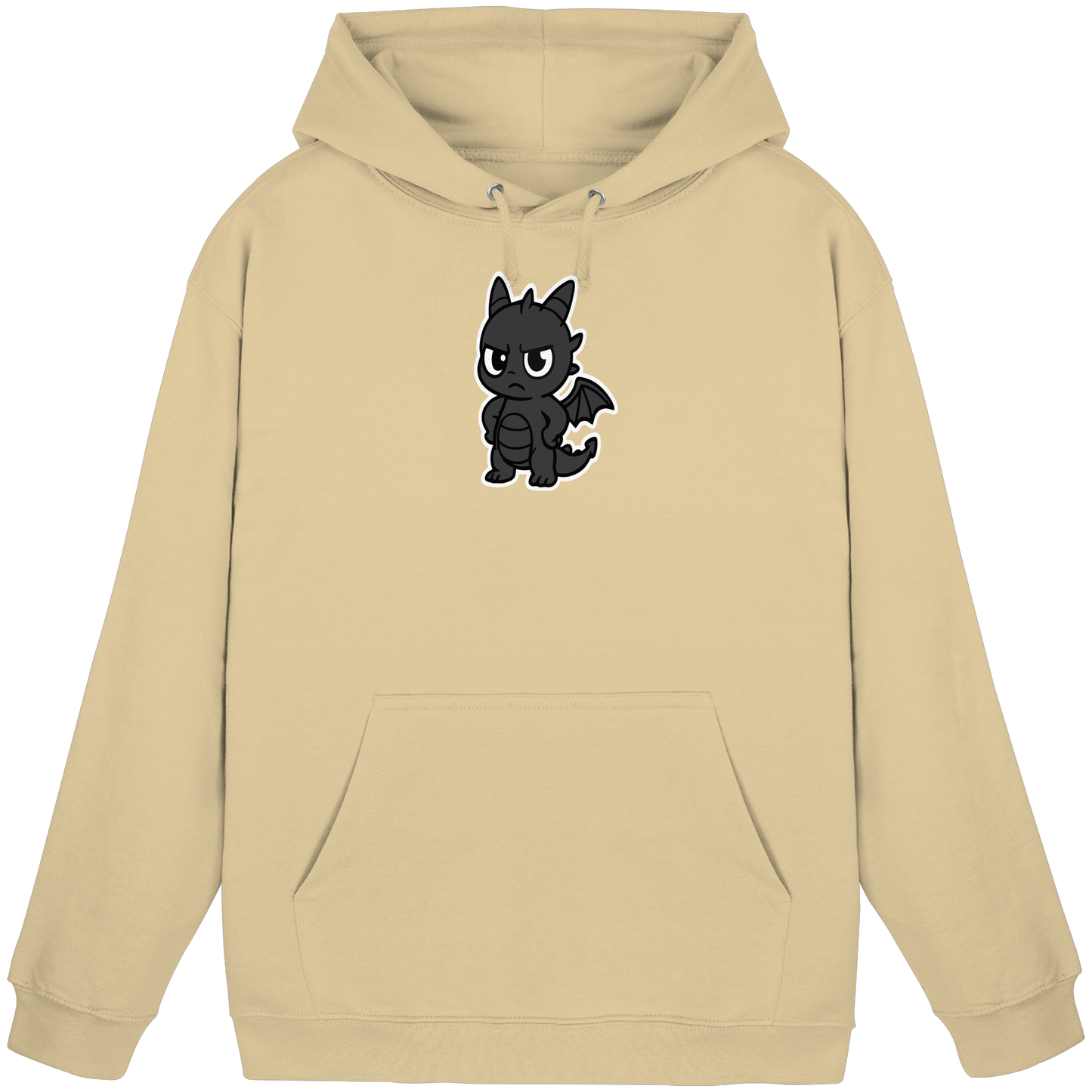 Babydrache mit schiefem Blick – Mini, aber meinungsstark - Basic Unisex Hoodie