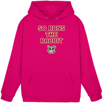 So runs the rabbit - Basic Unisex Hoodie